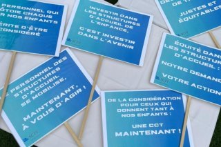 Le syndicat SCIV a réitéré mercredi, à l'occasion du 1er mai, son appel à la fédération des communes valaisannes pour qu'une discussion s'engage avec le personnel des structures d'accueil de jour de l'enfance. SCIV